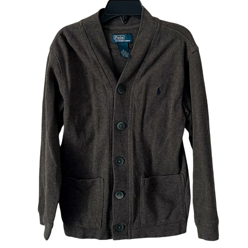 Ralph Lauren Dark Grey Cardigan Child’s Size 6
